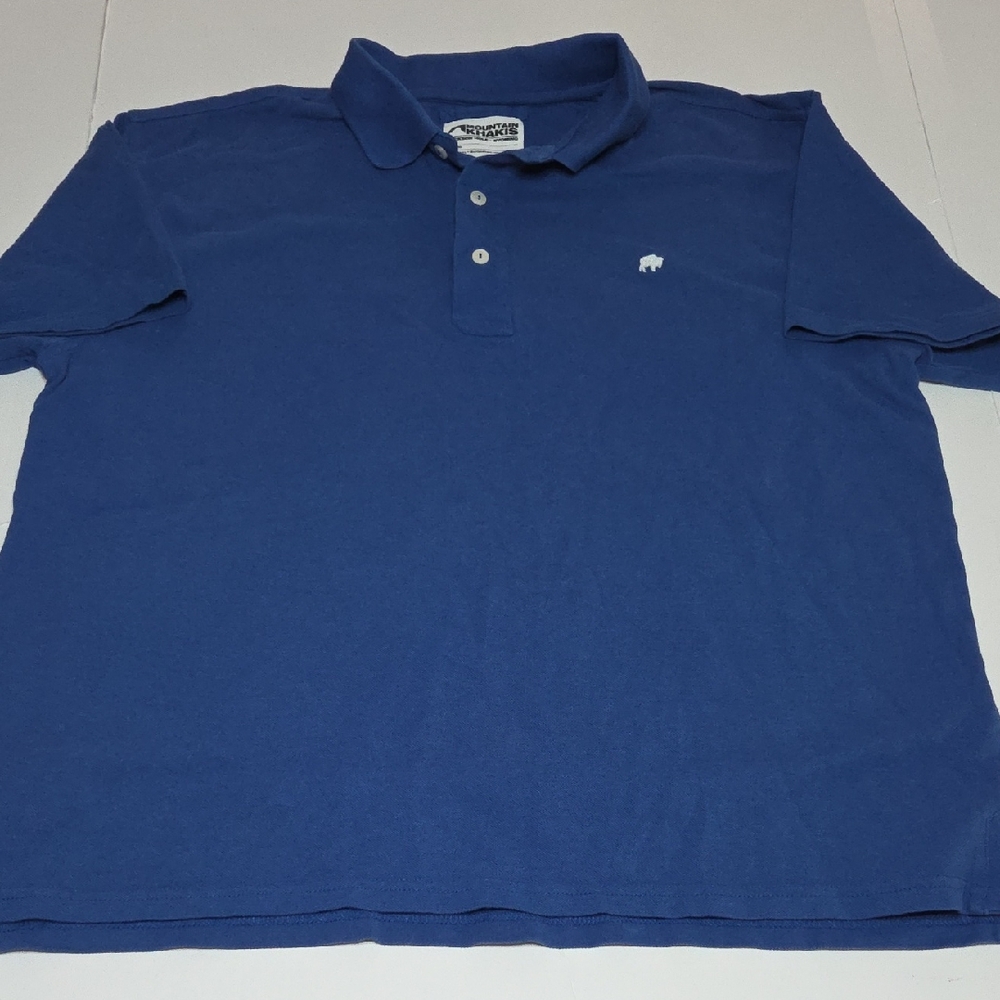 Mountain Khakis Men's Polo Shirt in Rich Blue